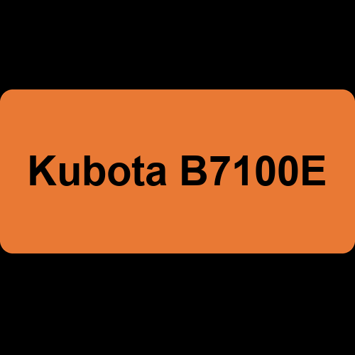 Kubota B7100E